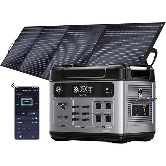 OUKITEL P2001 Plus Power Station & Solar Panel
