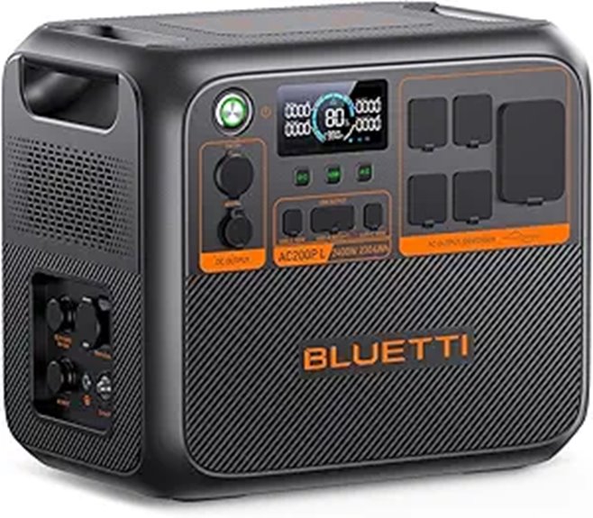 BLUETTI AC200PL Portable Power Station with Solar