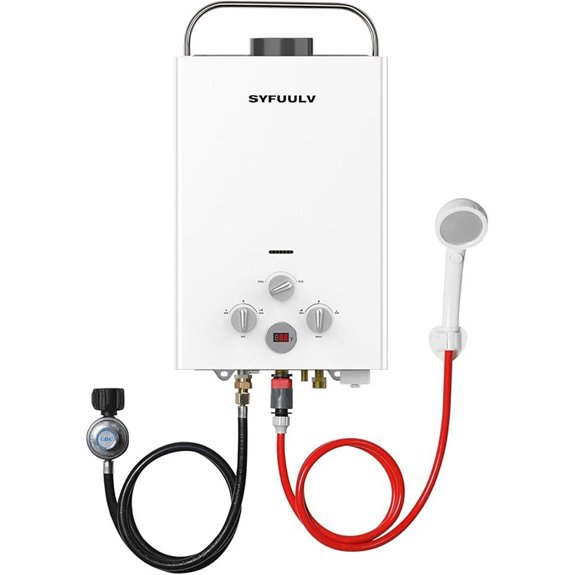 portable propane water heater