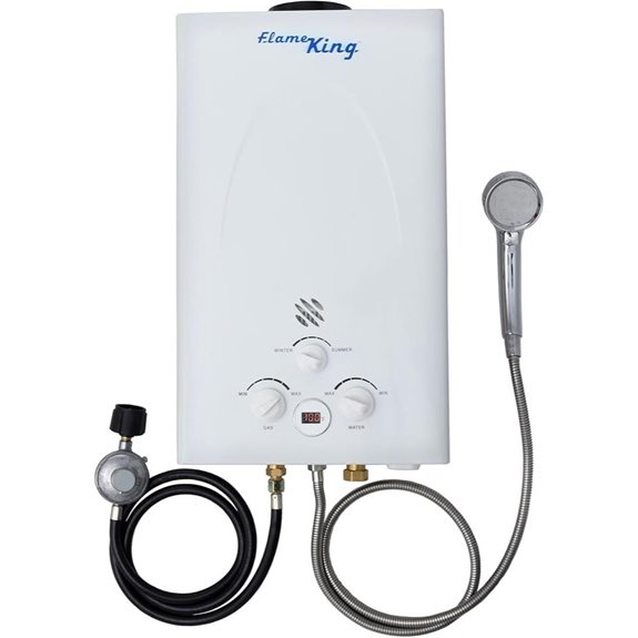 portable propane water heater