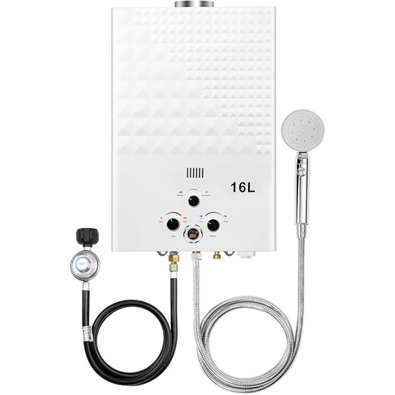 portable propane water heater