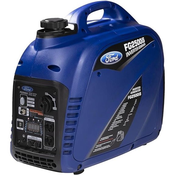 portable quiet gas generator