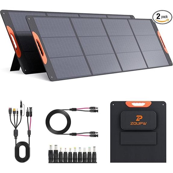 16BB Portable Solar Panel Kit for RV and Camping
