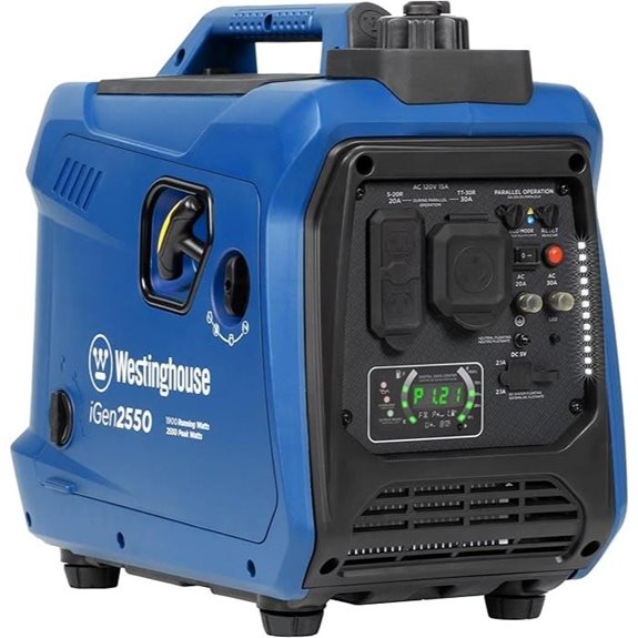 Westinghouse 2550W Portable Inverter Generator RV Ready