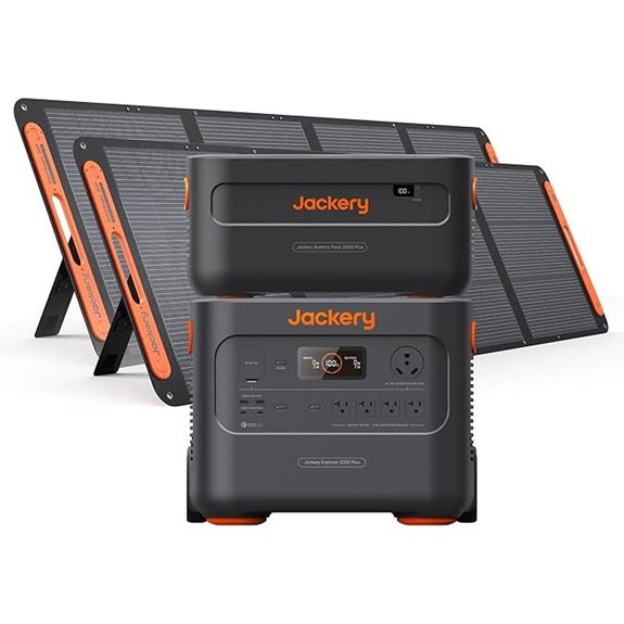 Jackery Solar Generator 4000 Kit with Solar Panels