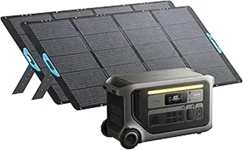 Anker SOLIX F3000 Portable Power Station with Solar