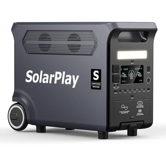 SolarPlay 3600W Portable Power Station with Solar Battery