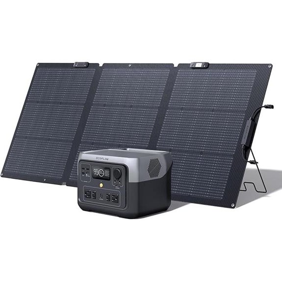 EF ECOFLOW River 2 Max Solar Generator with Panel