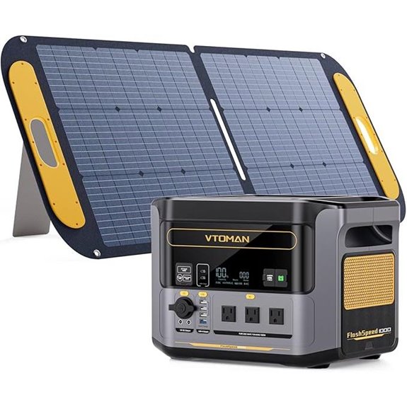 VTOMAN FlashSpeed 1000 Portable Solar Power Station