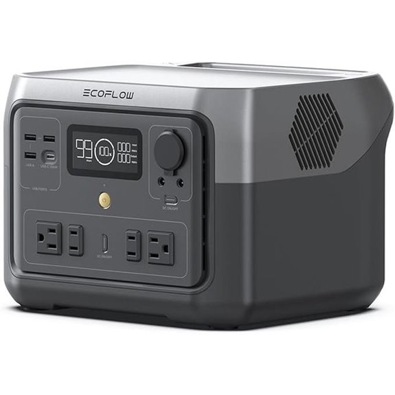 EF ECOFLOW River 2 Max Portable Solar Power Station