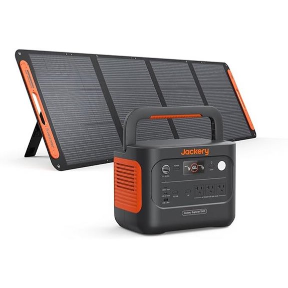 Jackery Solar Generator 1000V2 with Solar Panel