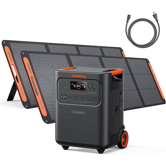Jackery HomePower 3600 Plus Solar Generator Kit