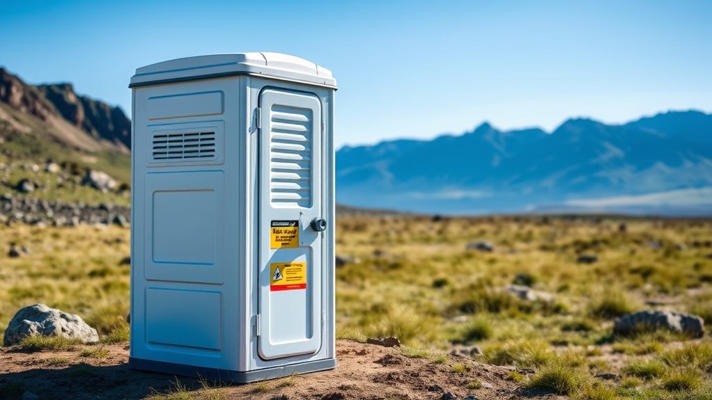 portable toilet selection criteria