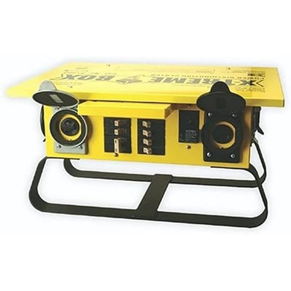 Southwire 1960 Xtreme Box Twist-Lock Portable Power Distributor