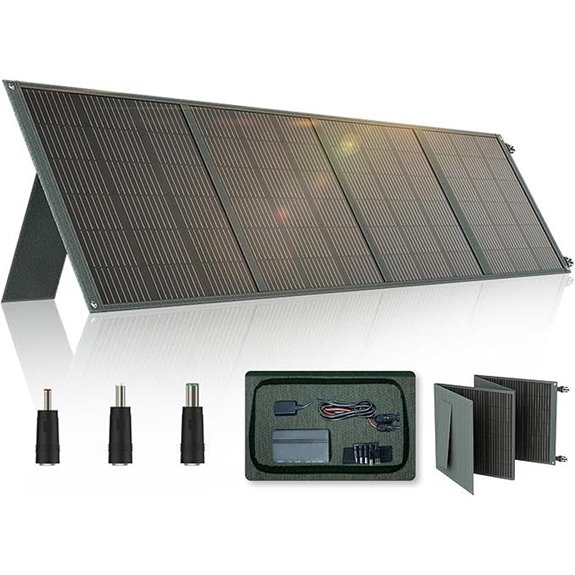 200W Foldable Solar Panel with USB and Waterproofing