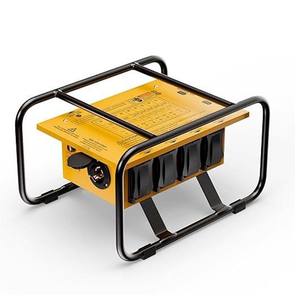 Joinfworld Power Distribution Box with Circuit Breaker