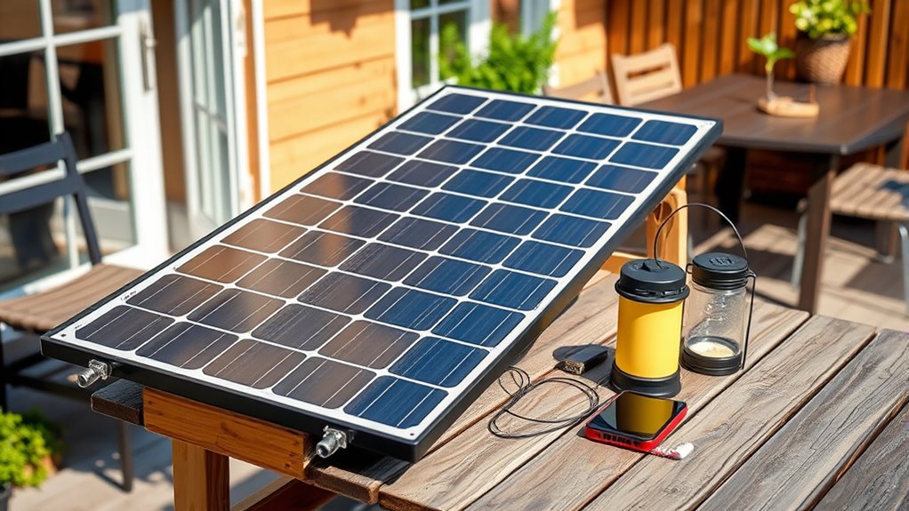 power small electronics outdoors