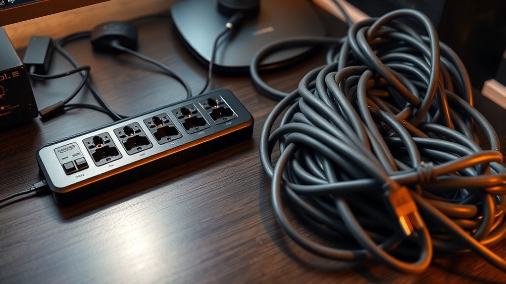 power strips versus extension cords