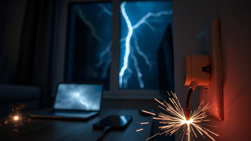 power surges during restoration