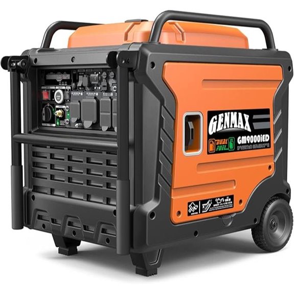 GENMAX 9000W Dual Fuel Portable Generator