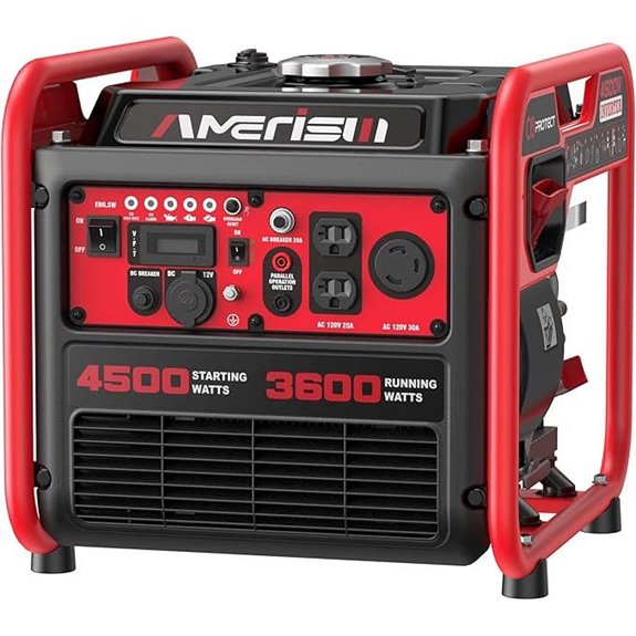 4500W Portable Gas Inverter Generator with CO Sensor