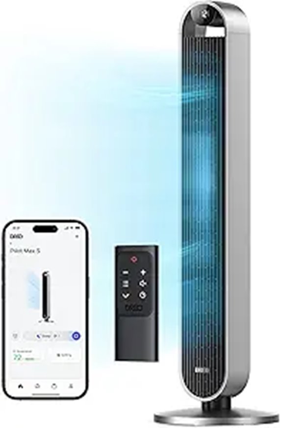 Dreo 42 Oscillating Tower Fan with 12 Speeds