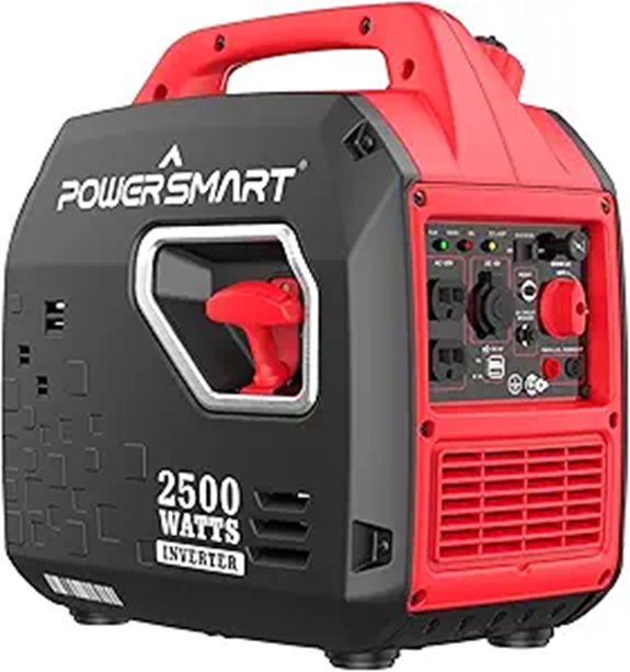 2500-Watt Portable Inverter Generator with Quiet Technology