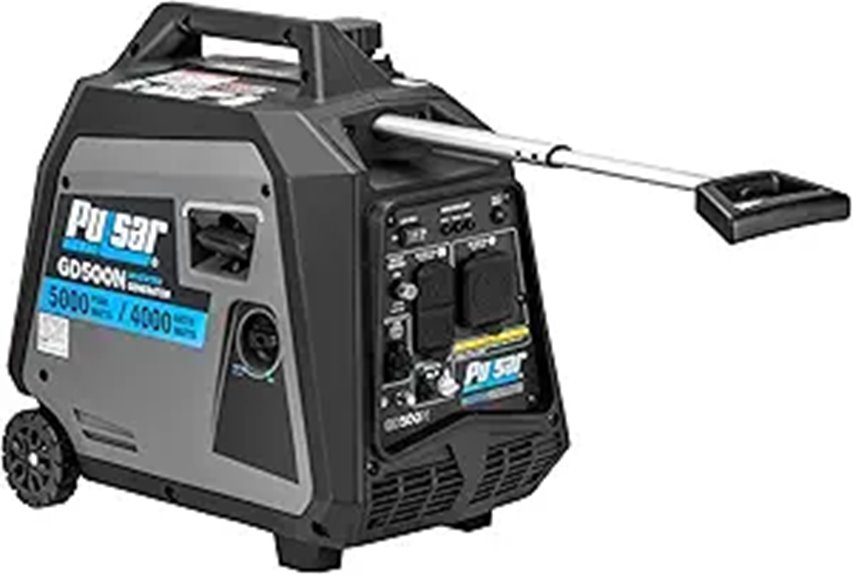 powerful quiet portable generator