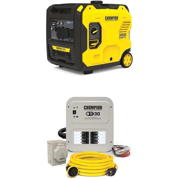 Champion 6500-Watt RV Inverter Generator with Transfer Switch
