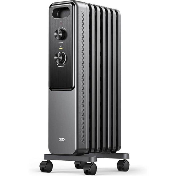 Dreo 1500W Electric Space Heater with Safety Features