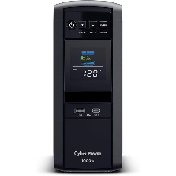 CyberPower 1000VA PFC Sinewave UPS Backup