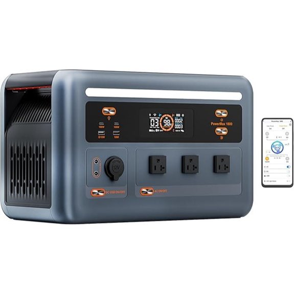 OSCAL PowerMax 1800SE Solar Generator with 1024Wh Battery