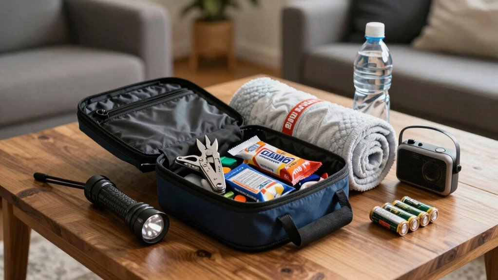 prepare emergency power kit