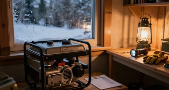 prepare generator for cold night