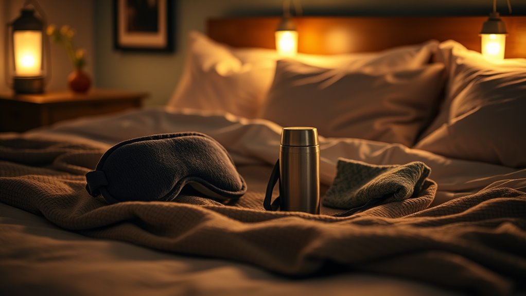 prepare stay warm relax