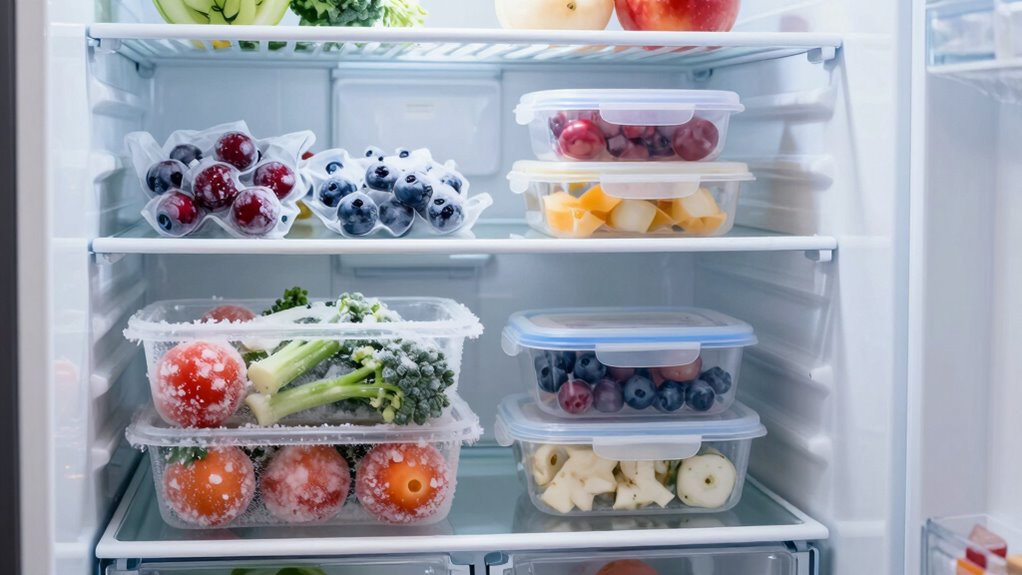 prioritize perishable frozen foods