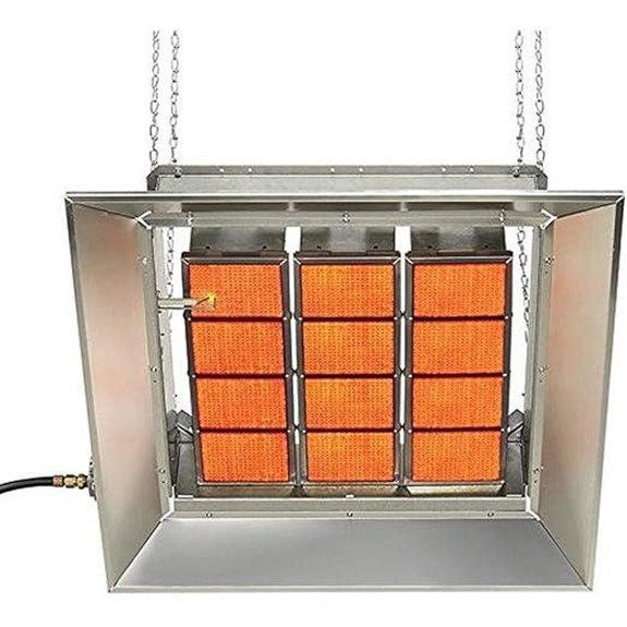SG10-L Gas Infrared Propane Gas Ceramic Heater 100,000 Btu
