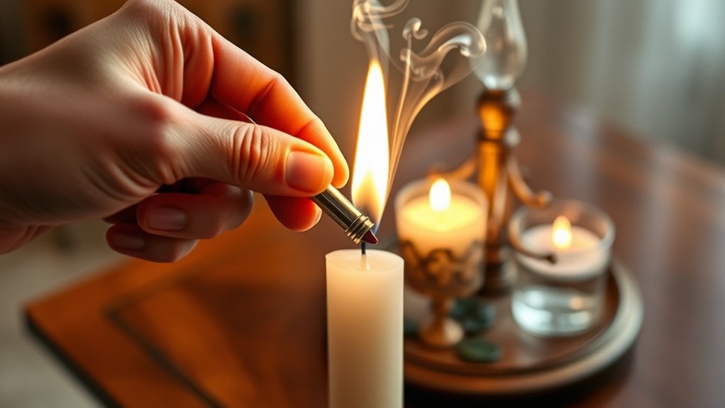 proper candle extinguishing techniques