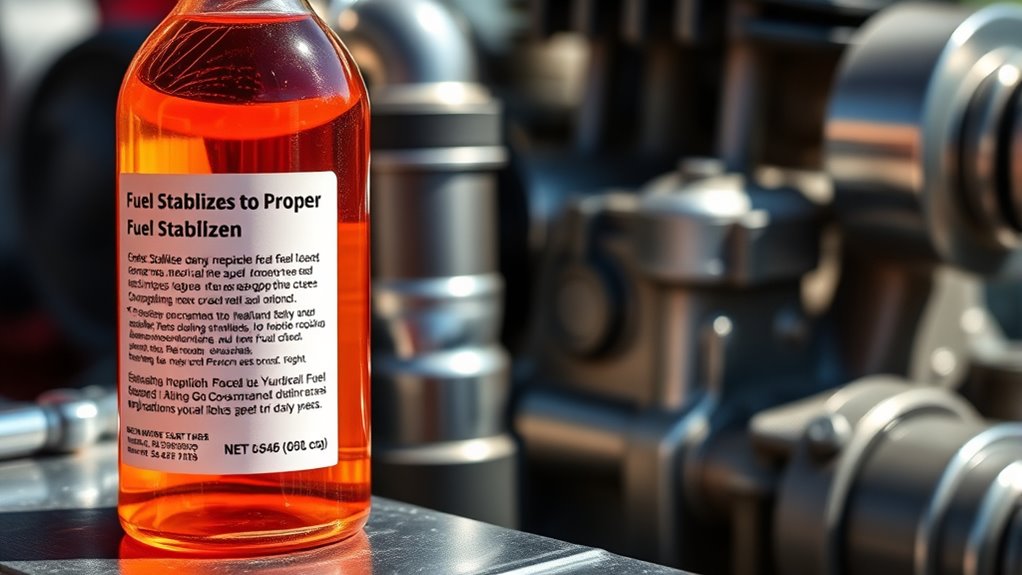 proper fuel stabilizer application