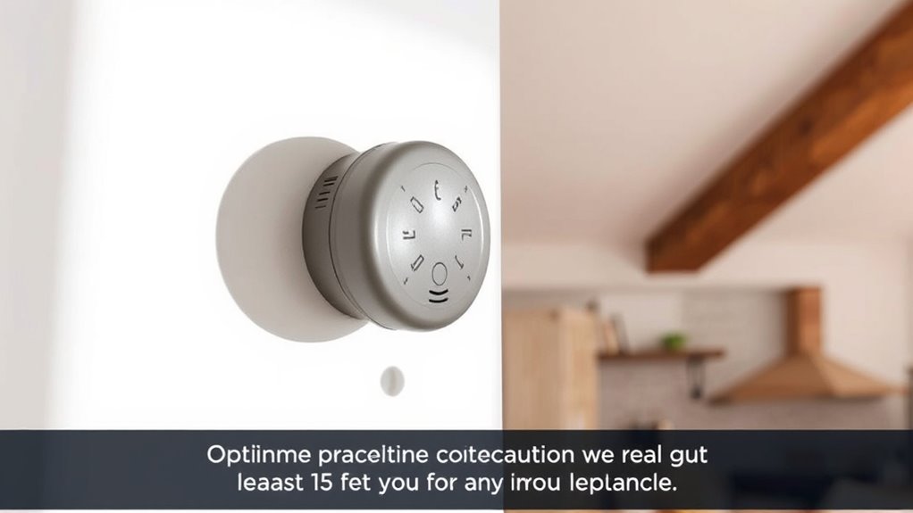 proper gas detector placement