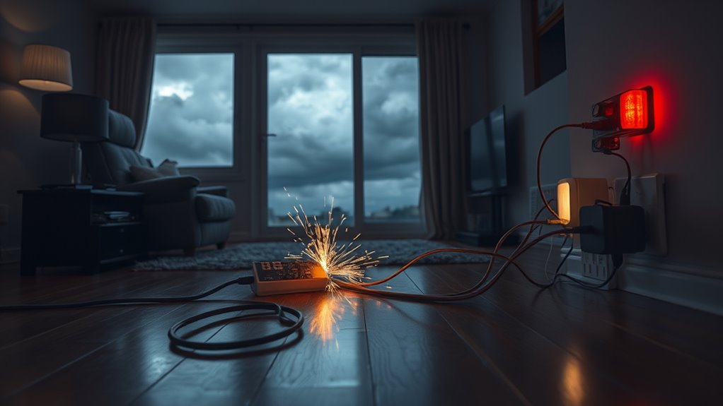 protect appliances during restoration