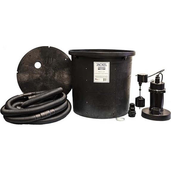 JACKEL 1/4 HP Utility Flood Pump Kit