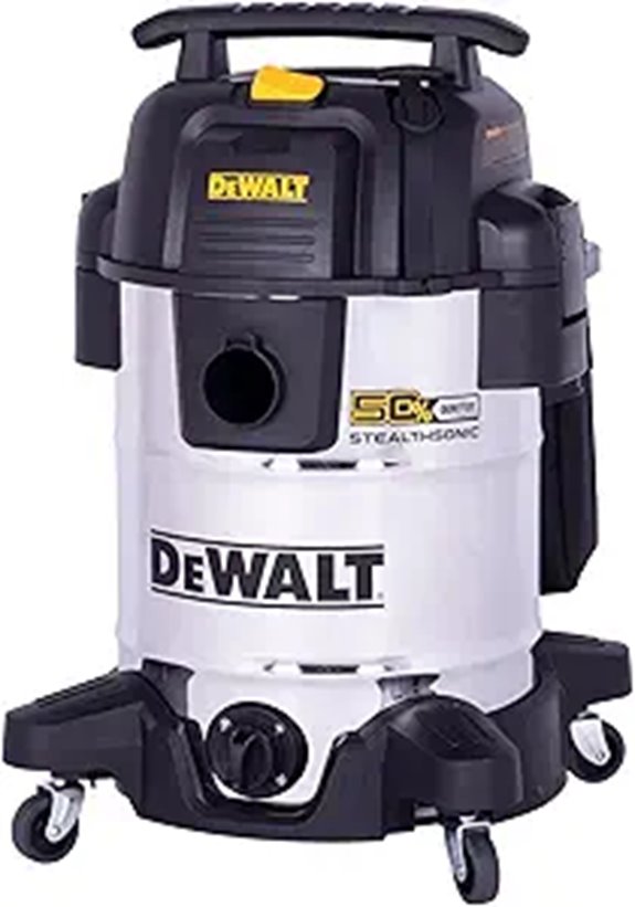 DEWALT 10 Gallon Quiet Wet-Dry Shop Vacuum