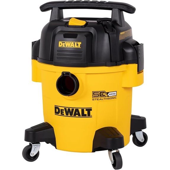 DEWALT 5-Gallon Quiet Wet/Dry Shop Vacuum