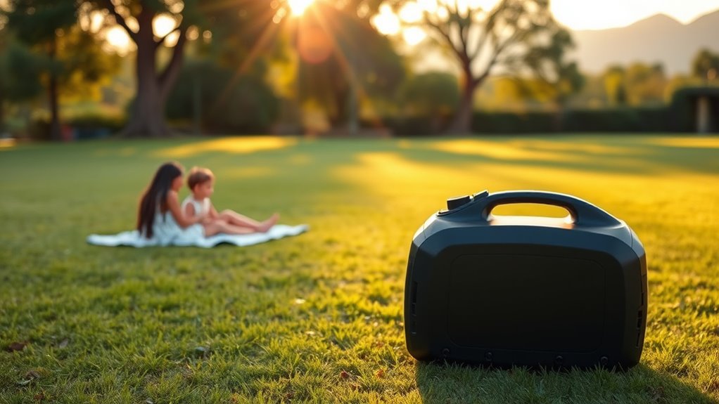 quiet efficient portable safe