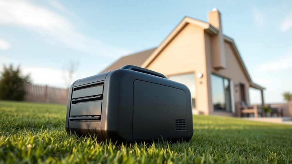 quiet home backup generator