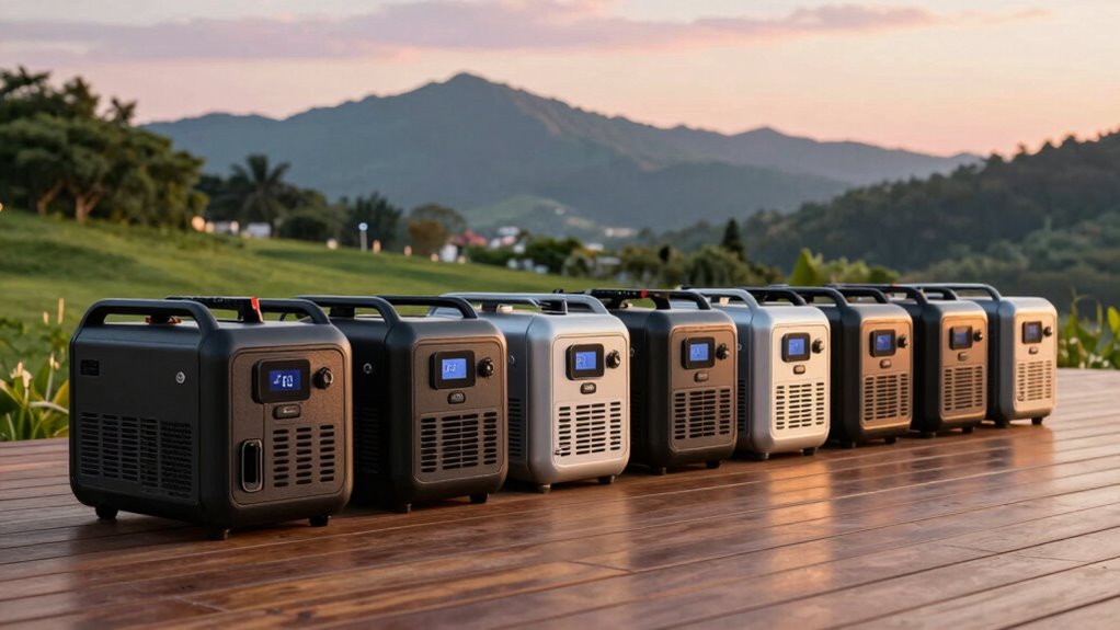 quiet inverter generators list
