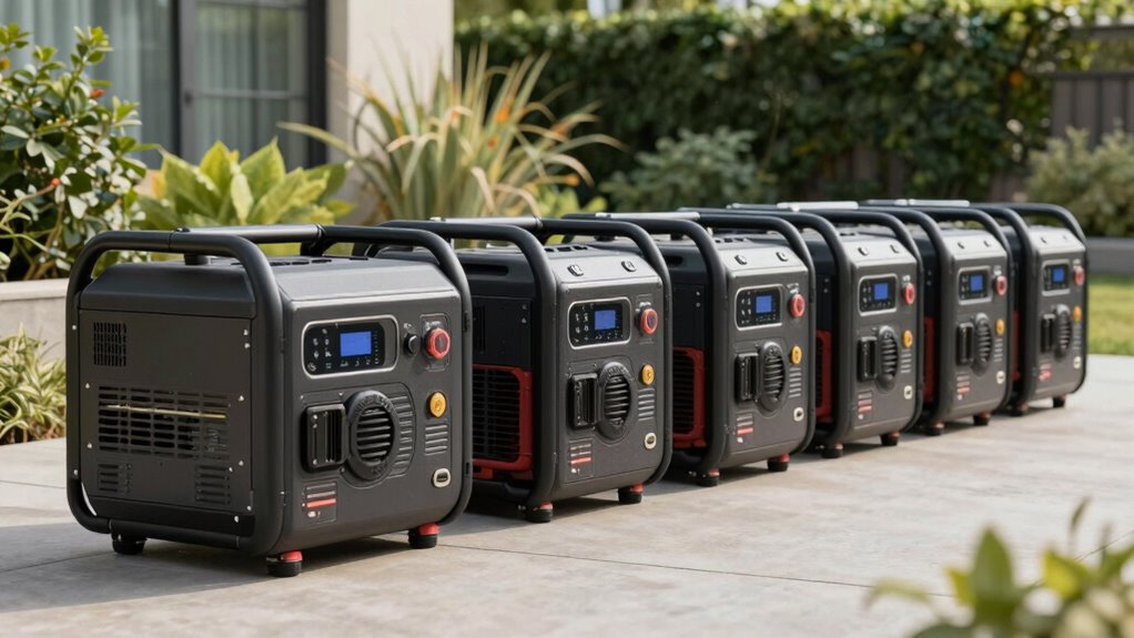 quiet inverter generators list