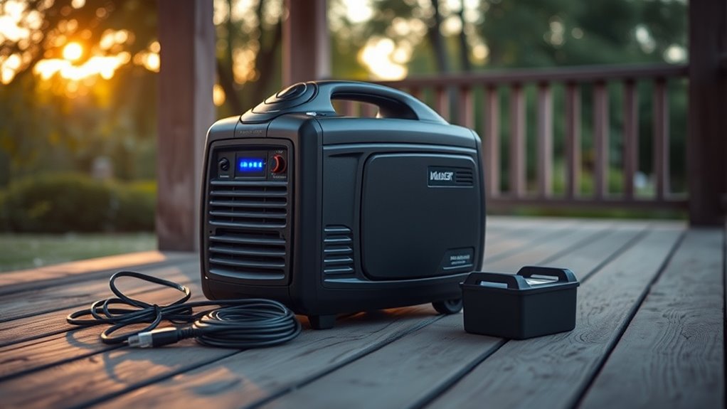 quiet portable efficient safe