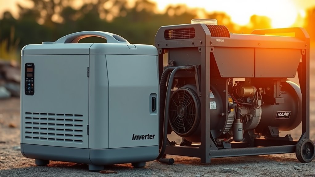 quiet portable generator selection